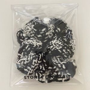 Stoney Clover Lane - London collection tweed scrunchie